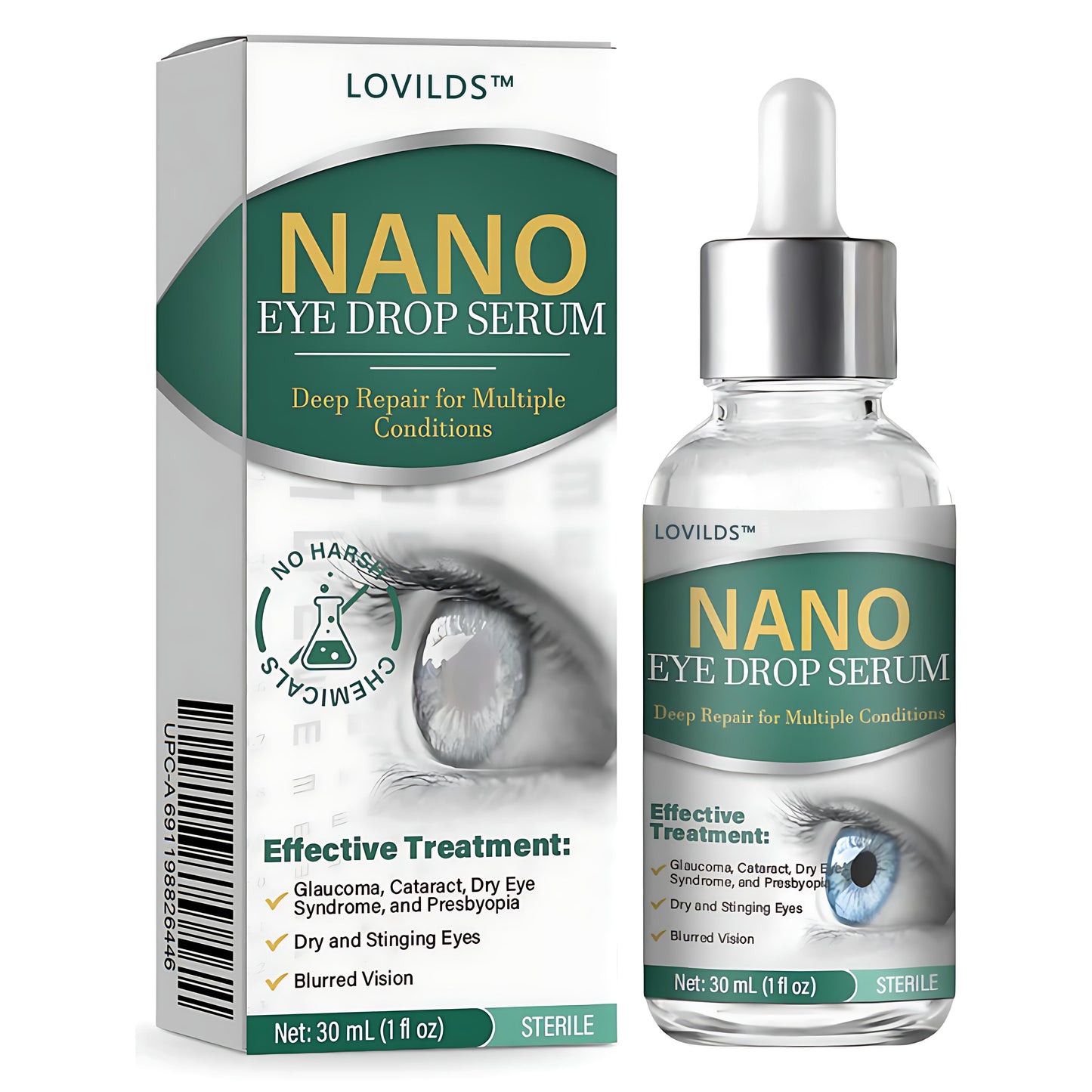 đŠââď¸LOVILDS⢠Nano Eye Drops Serum