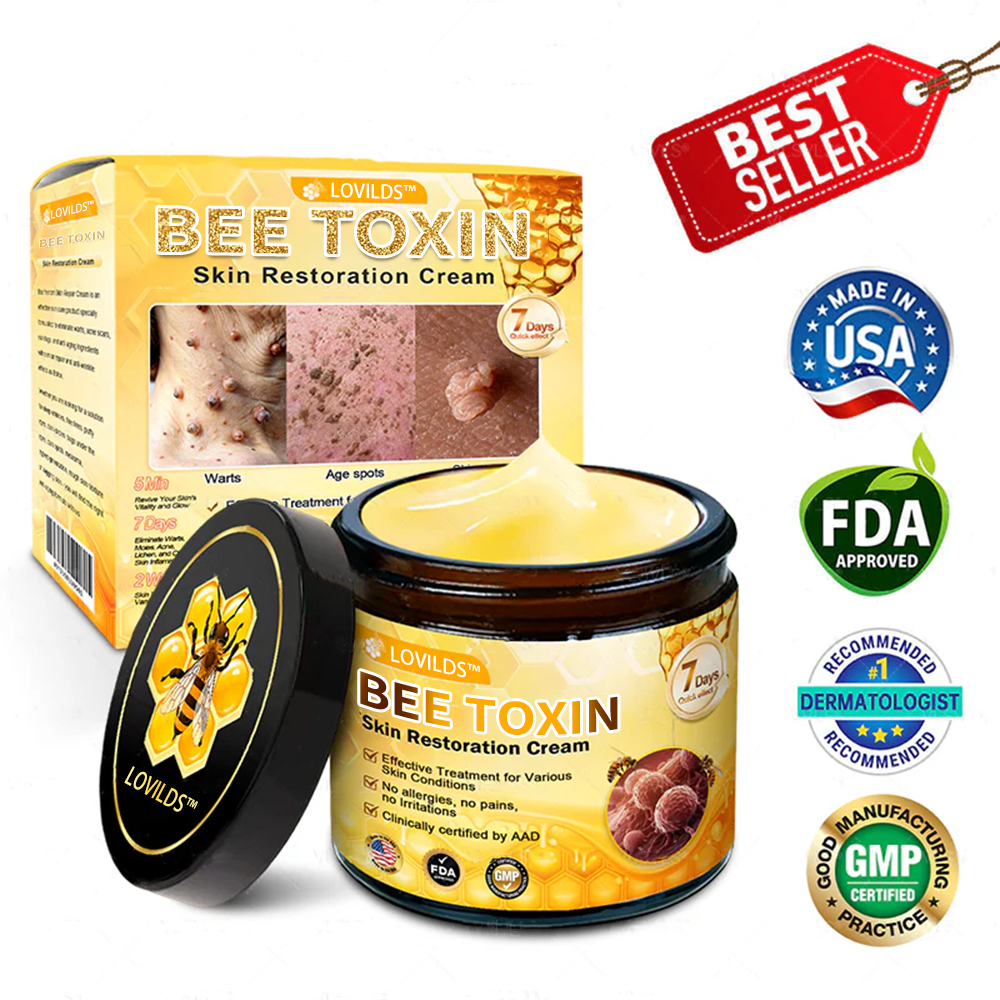 LOVILDS⢠Bee Toxin Skin Repair Cream(AAD Recommendedđ¨ââď¸)
