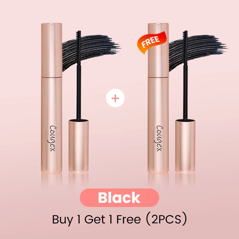 🔥Buy 1 Get 1 Free🔥Waterproof and Non-Smudging✨Lengthening And Curling Long-lasting Cougex