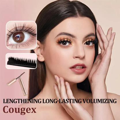 🔥Buy 1 Get 1 Free🔥Waterproof and Non-Smudging✨Lengthening And Curling Long-lasting Cougex