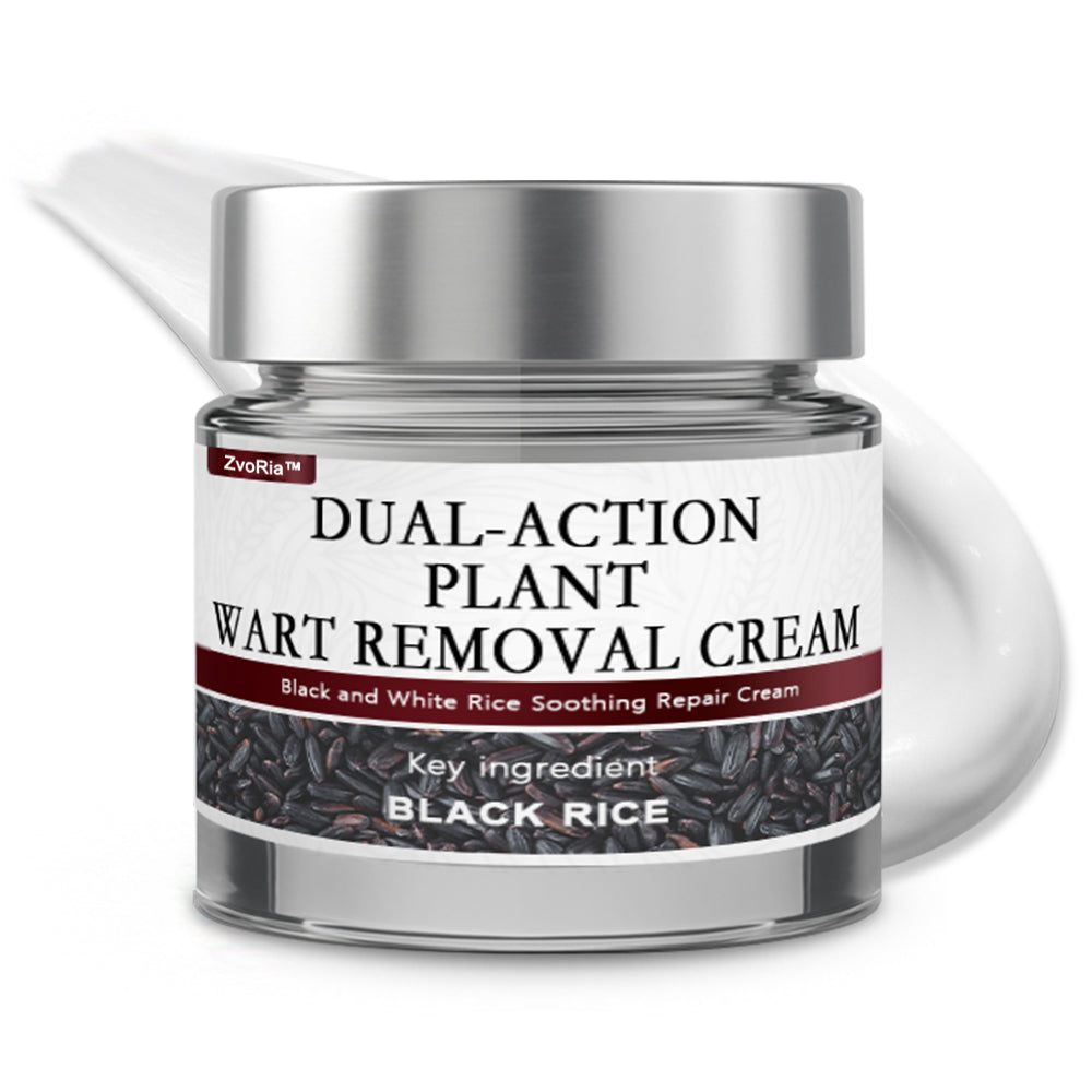 ZvoRia™ Black Rice Skin Repair Essence Cream ⚕️ FDA Certified (Eliminates warts and skin tags, relieves psoriasis, improves keratin build-up and follicular keratinization, fades pigmentation, sun spots & age spots)