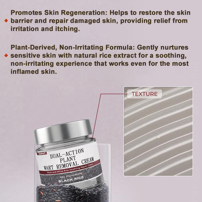 ZvoRia™ Black Rice Skin Repair Essence Cream ⚕️ FDA Certified (Eliminates warts and skin tags, relieves psoriasis, improves keratin build-up and follicular keratinization, fades pigmentation, sun spots & age spots)