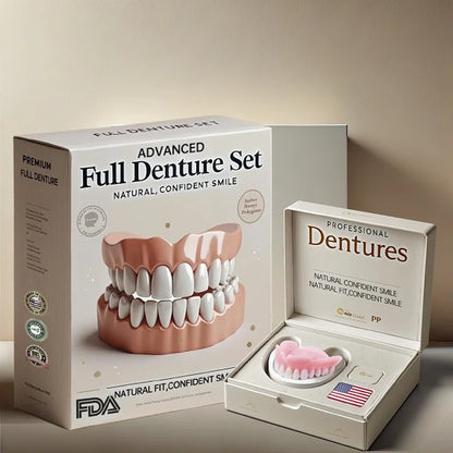 NESLEMY-🦷Advanced Customized Full Denture Set🦷(⏰Limited timediscount last 30 minutes⏰)