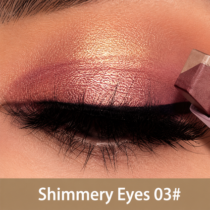 Dual-color eyeshadow for a natural and long-lasting look.
