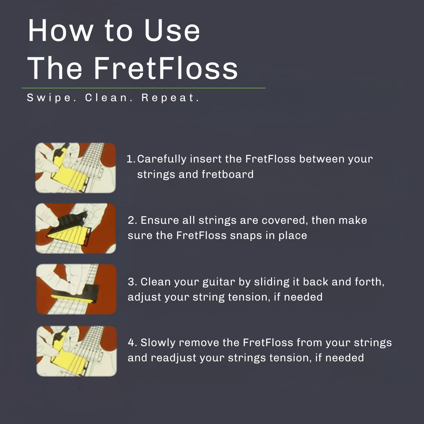 Guitar Cleaning Kit | Professional Fretboard Care & Washable Brush 🎸✨