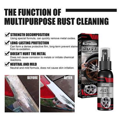 🎉Buy 1 Get 1 Free✨Multifunctional Metal Rust Remover Spray - Fast-Acting Rust Converter for Cars, Tools & Metal Surfaces
