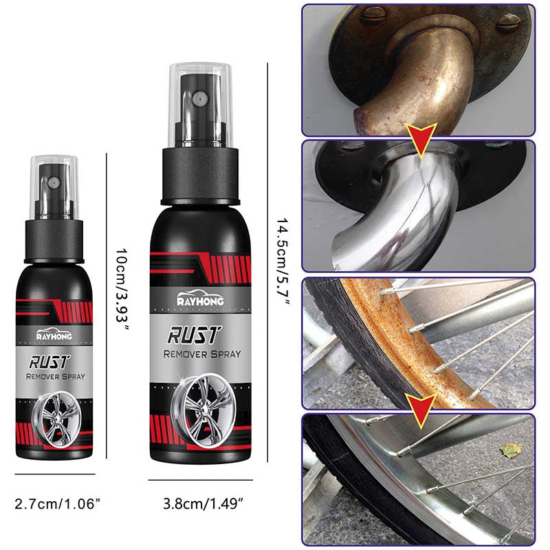 🎉Buy 1 Get 1 Free✨Multifunctional Metal Rust Remover Spray - Fast-Acting Rust Converter for Cars, Tools & Metal Surfaces