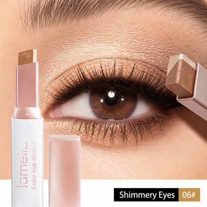 Dual-color eyeshadow for a natural and long-lasting look.