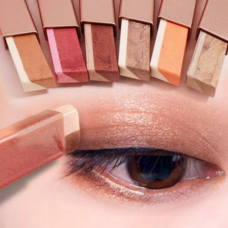 Dual-color eyeshadow for a natural and long-lasting look.