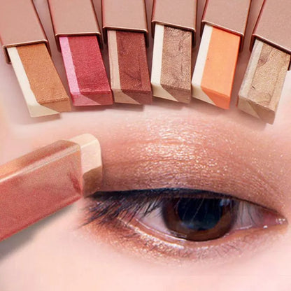 Dual-color eyeshadow for a natural and long-lasting look.
