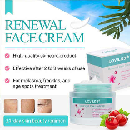 Final Hours—Sale Ending Soon!💥LOVILDS Renewal Skin Cream | Spot Removal & Skin Renewal for Dark Spots, Age Spots, and Sun Spots* Daily Firming for All Skin Types
