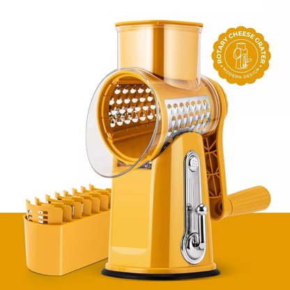 TAILEDEN™ 5 in 1 Rotary Cheese Grater Vegetable Slicer