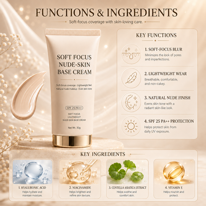 Soft Focus Nude-Skin Base Cream