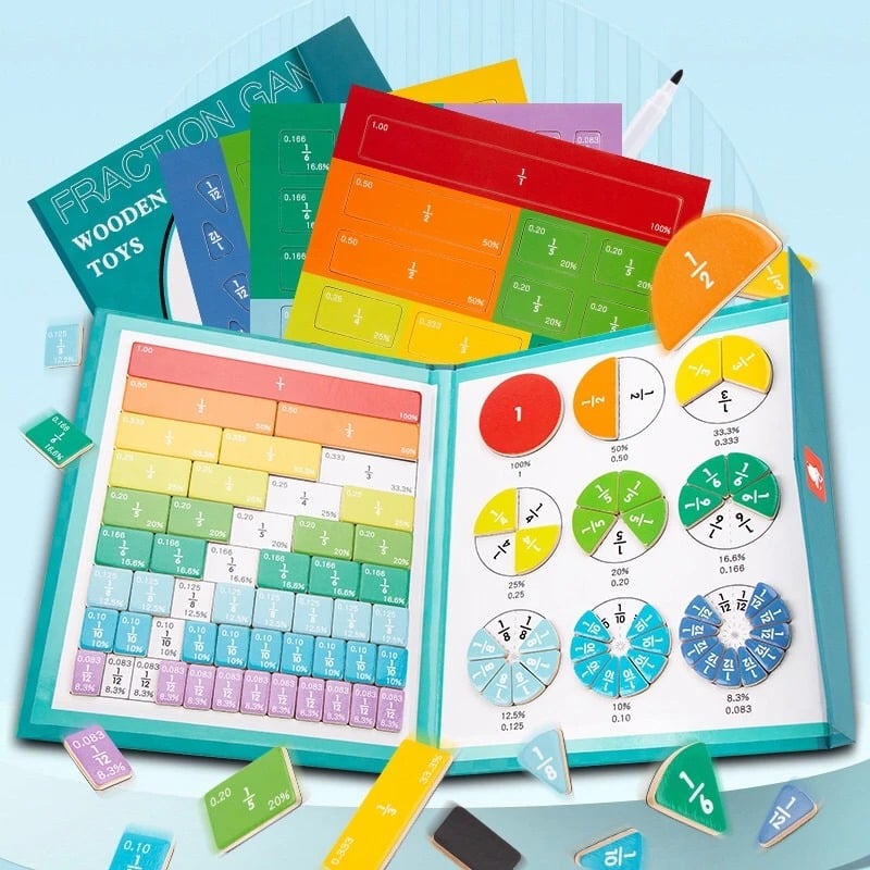 ⭐QIAWI™ Magnetic Math Master Set - 102 pcs!