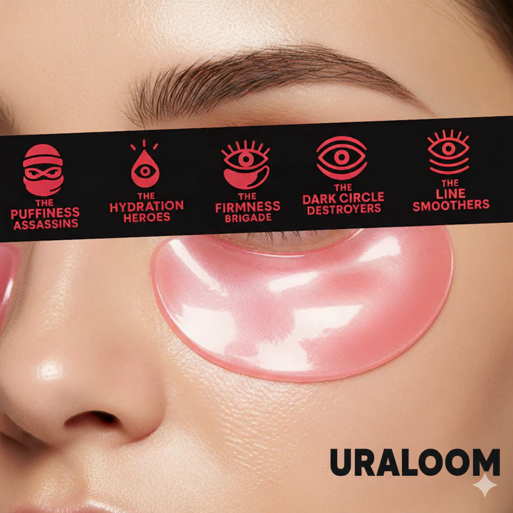 🔥Last Day 50% OFF - 2026 URALOOM™ Peptide Collagen Hydrogel Eye Patch