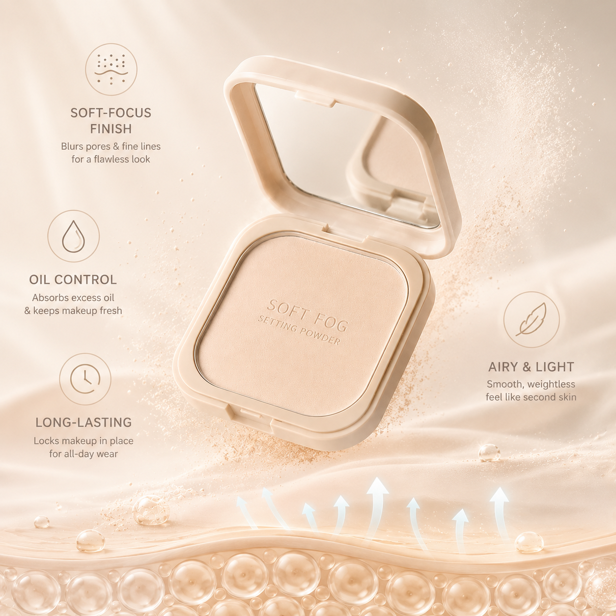 Soft Fog Airy Setting Powder Compact