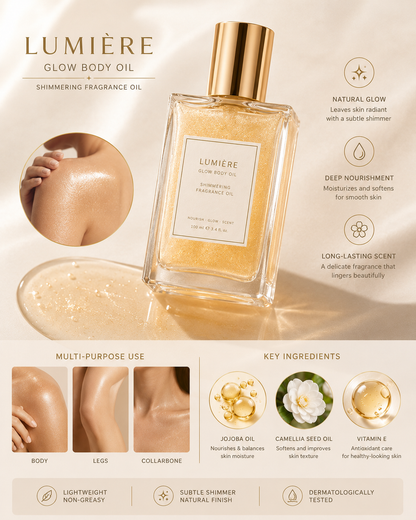 LUMIÈRE Shimmer Glow Body Oil