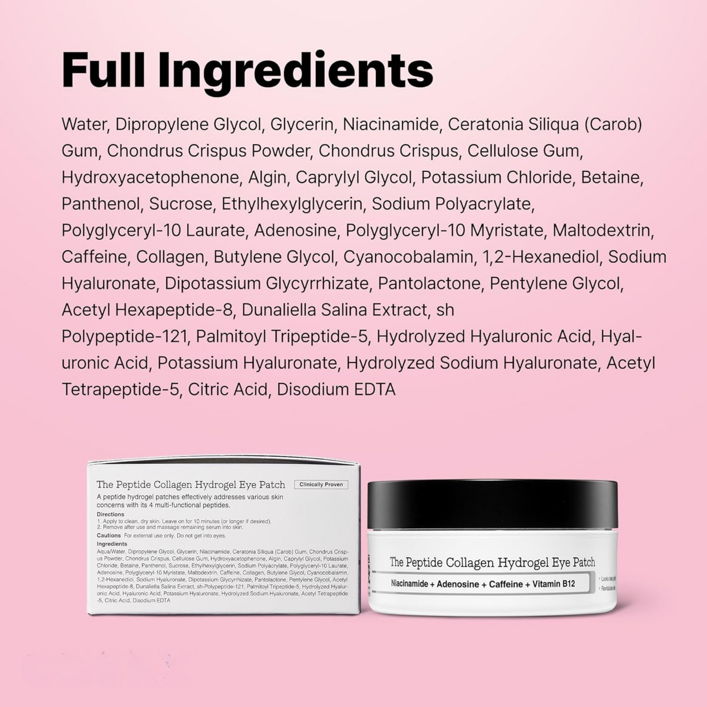 🔥Last Day 50% OFF - 2026 URALOOM™ Peptide Collagen Hydrogel Eye Patch