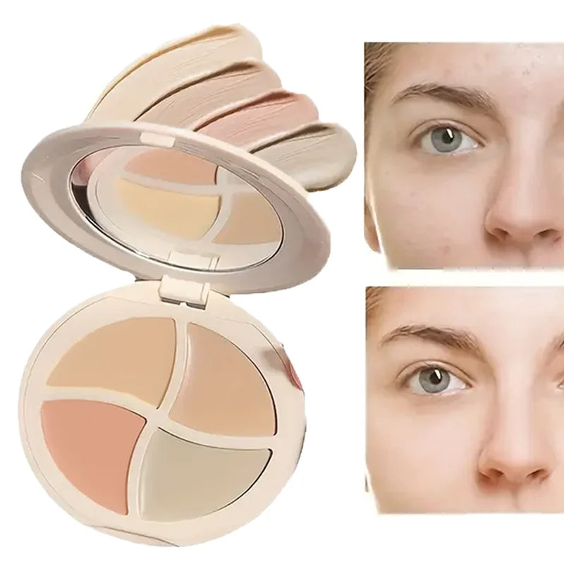 4-Color Concealer Palette – Brighten, Correct & Contour