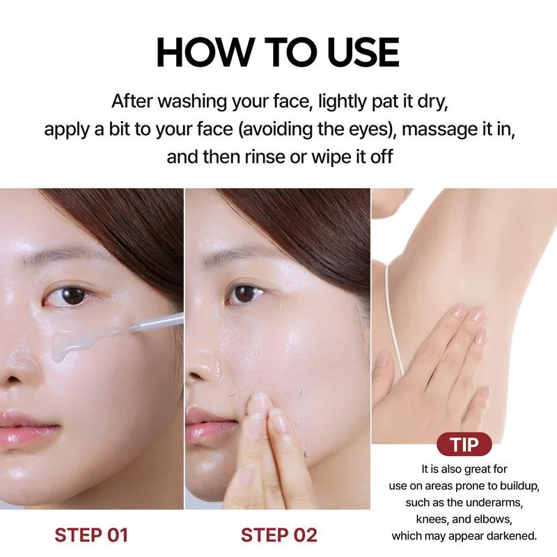 LOVILDS Authoritative Certification! Peel Shot Glow Rice Ampoule Duo - Developed and backed by board-certified dermatologists