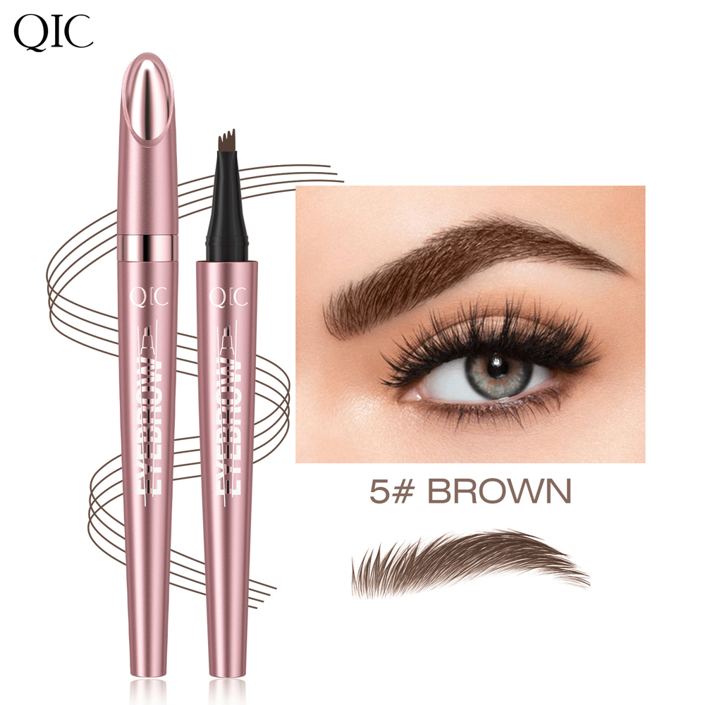 🔥Buy 1 Get 1 Free-Waterproof Micro-Fork Eyebrow Pencil, Long-Lasting Brow Pen for Natural Hair-Like Strokes