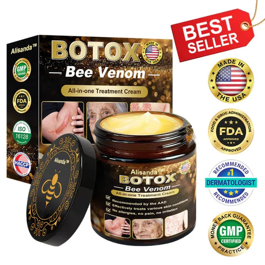 "Made and Shipped from USA | Alisanda™ BOTOX Bee Venom All-in-one Treatment Cream | LAST DAY 70% OFF "
