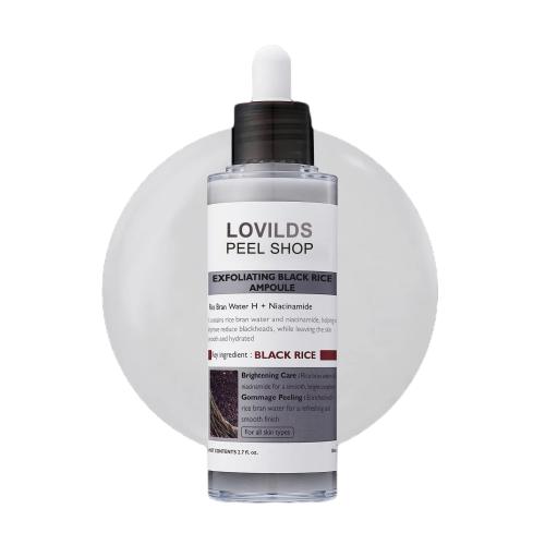 LOVILDS Authoritative Certification! Peel Shot Glow Rice Ampoule Duo - Developed and backed by board-certified dermatologists